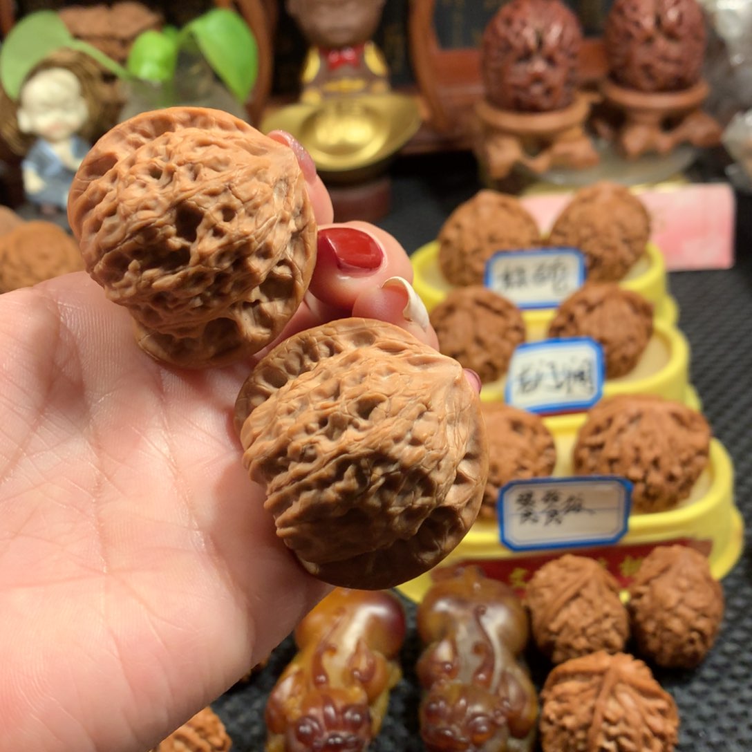 文玩核桃把件老款公子公子帽