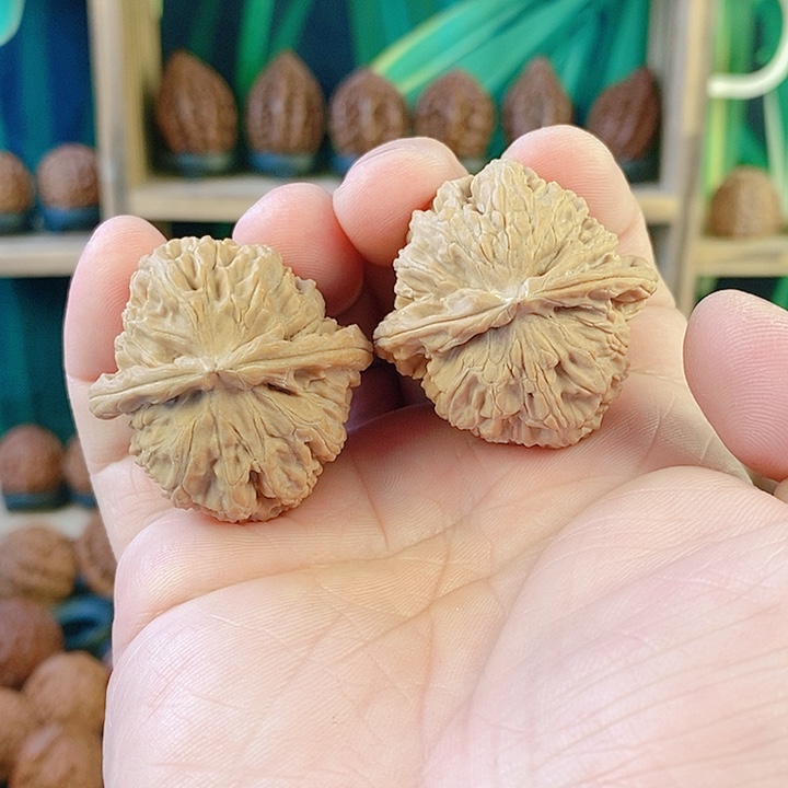 文玩核桃吊坠045白狮子38尺