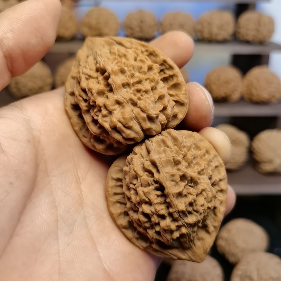 把件文玩核桃44全品官帽