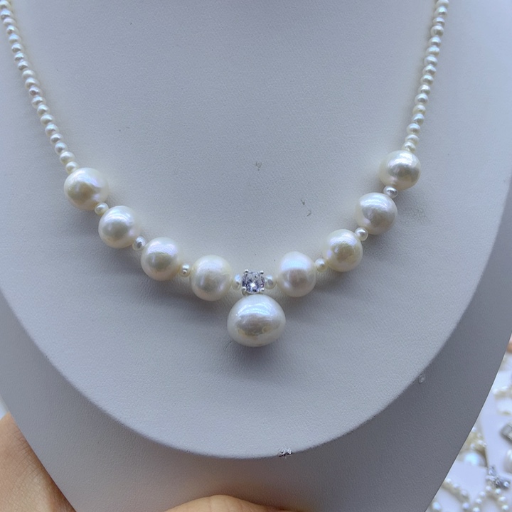 淡水珍珠颈饰未镶嵌