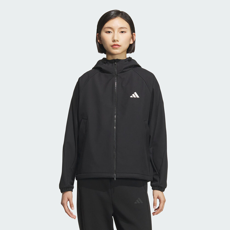 阿迪达斯 （adidas）女子MS SOFTSHELL JK休闲时尚夹克外套KC0054