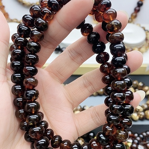 琥珀颈饰未镶嵌琥珀9