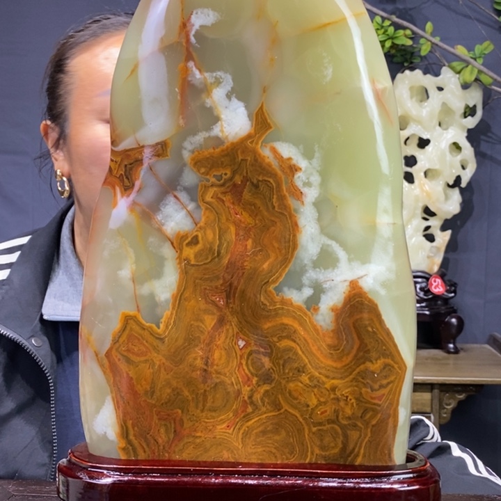 石材精品古青石摆件