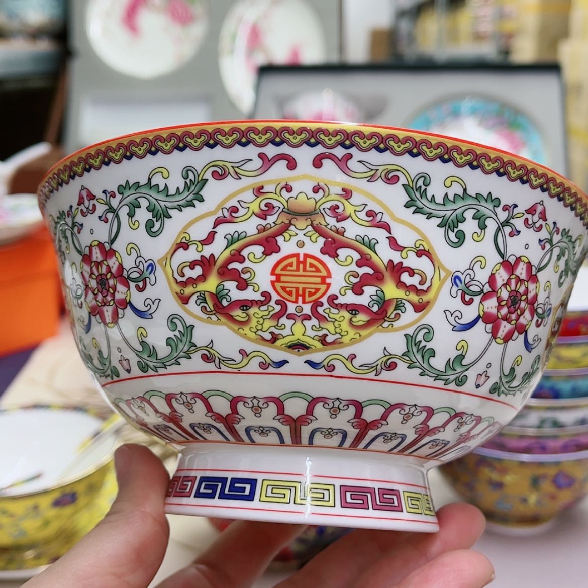 【闪购商品】珐琅6寸1个……………………