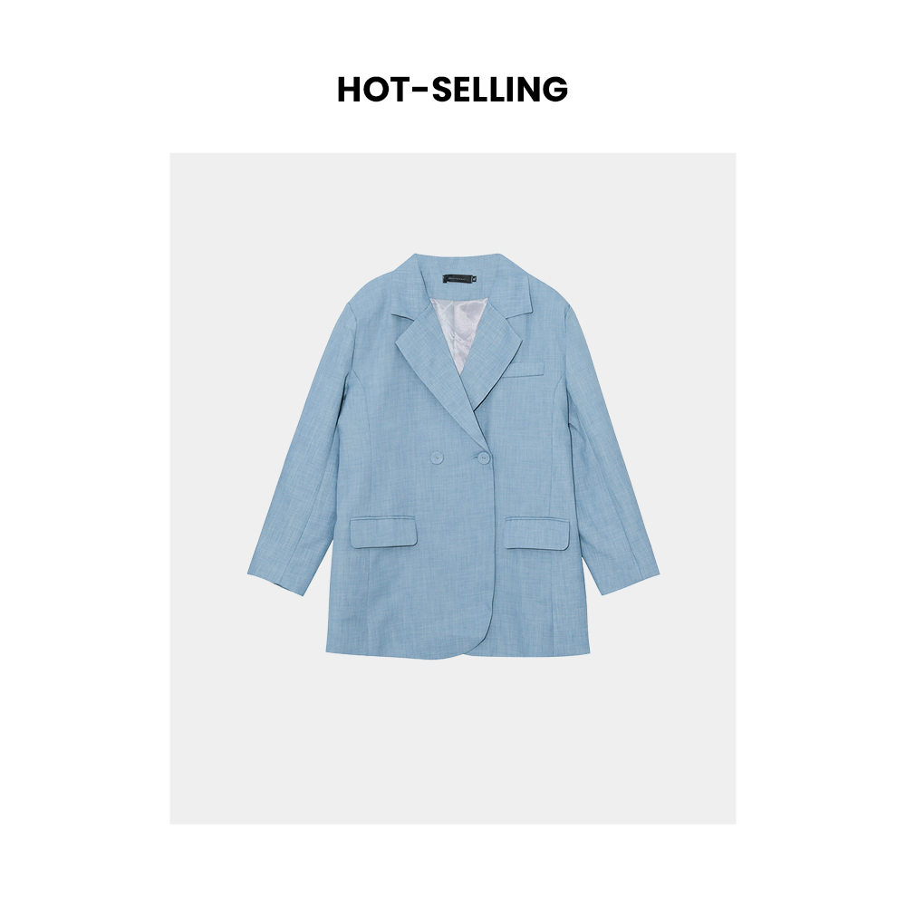 【年末大清清】A447韩版职场气质西服外套 胖妹妹200斤显瘦西装