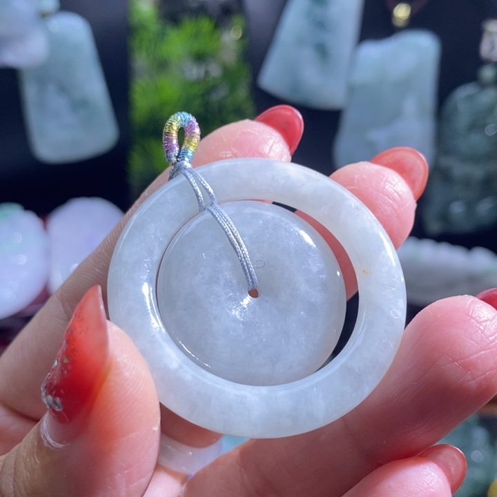 【闪购商品】颈饰未镶嵌翡翠扣子
