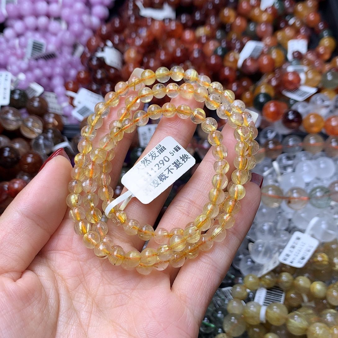 未镶嵌手链水晶手链