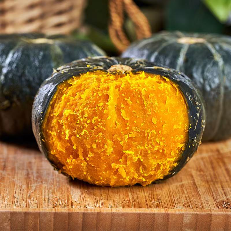 5颗【贝贝南瓜】正宗贝贝南瓜板栗味粉糯新鲜带箱4.2斤