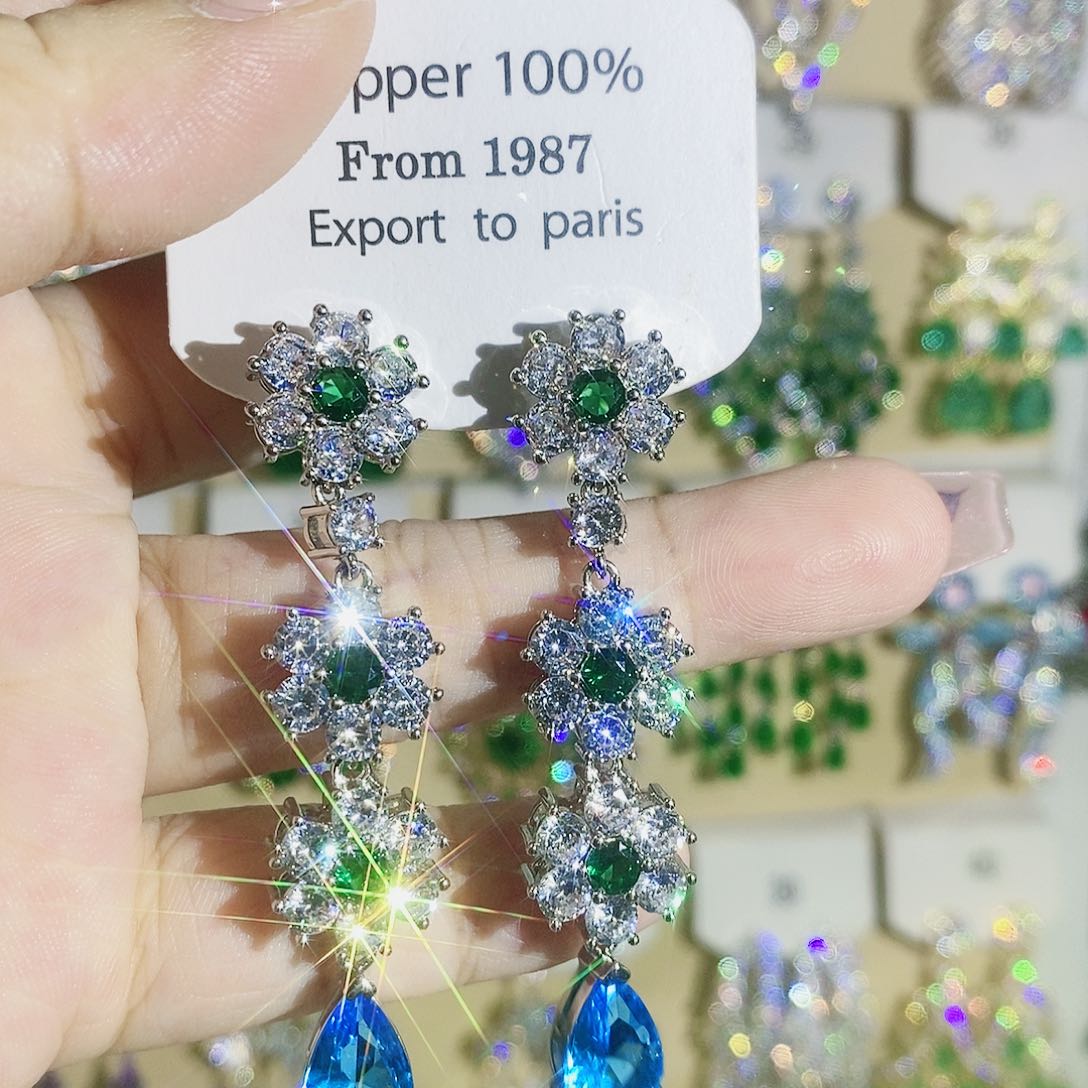 铜合金925银锆石