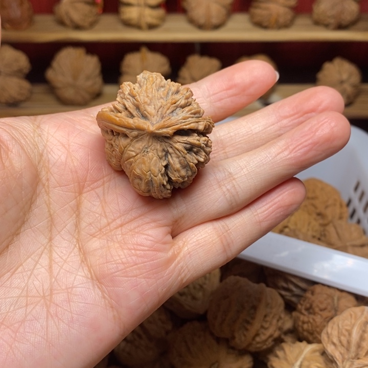 毛***澜把件文玩核桃文玩