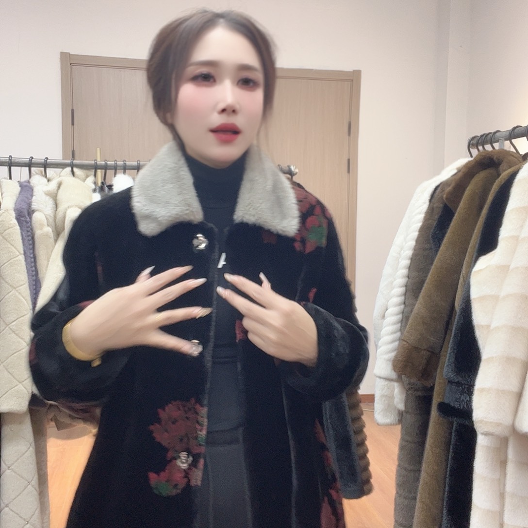 49号皮毛一体外套