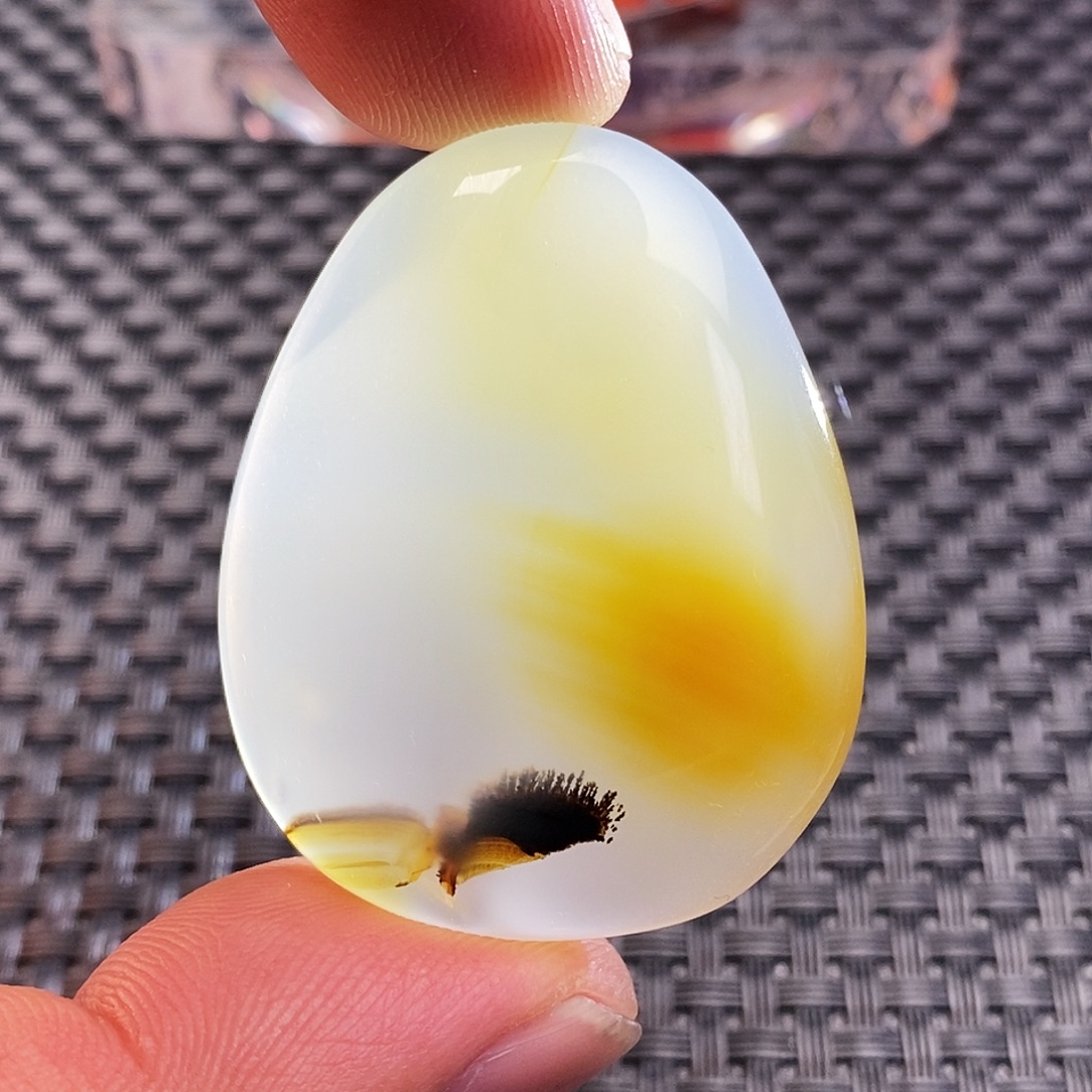 玛瑙/玉髓未镶嵌吊坠(不含链)