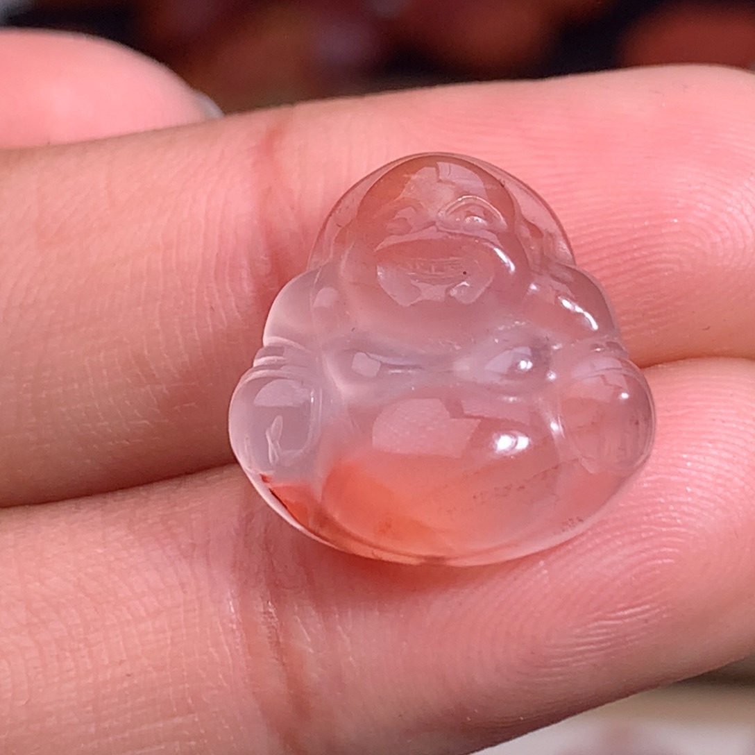 南红玛瑙未镶嵌珠宝半成品佛公