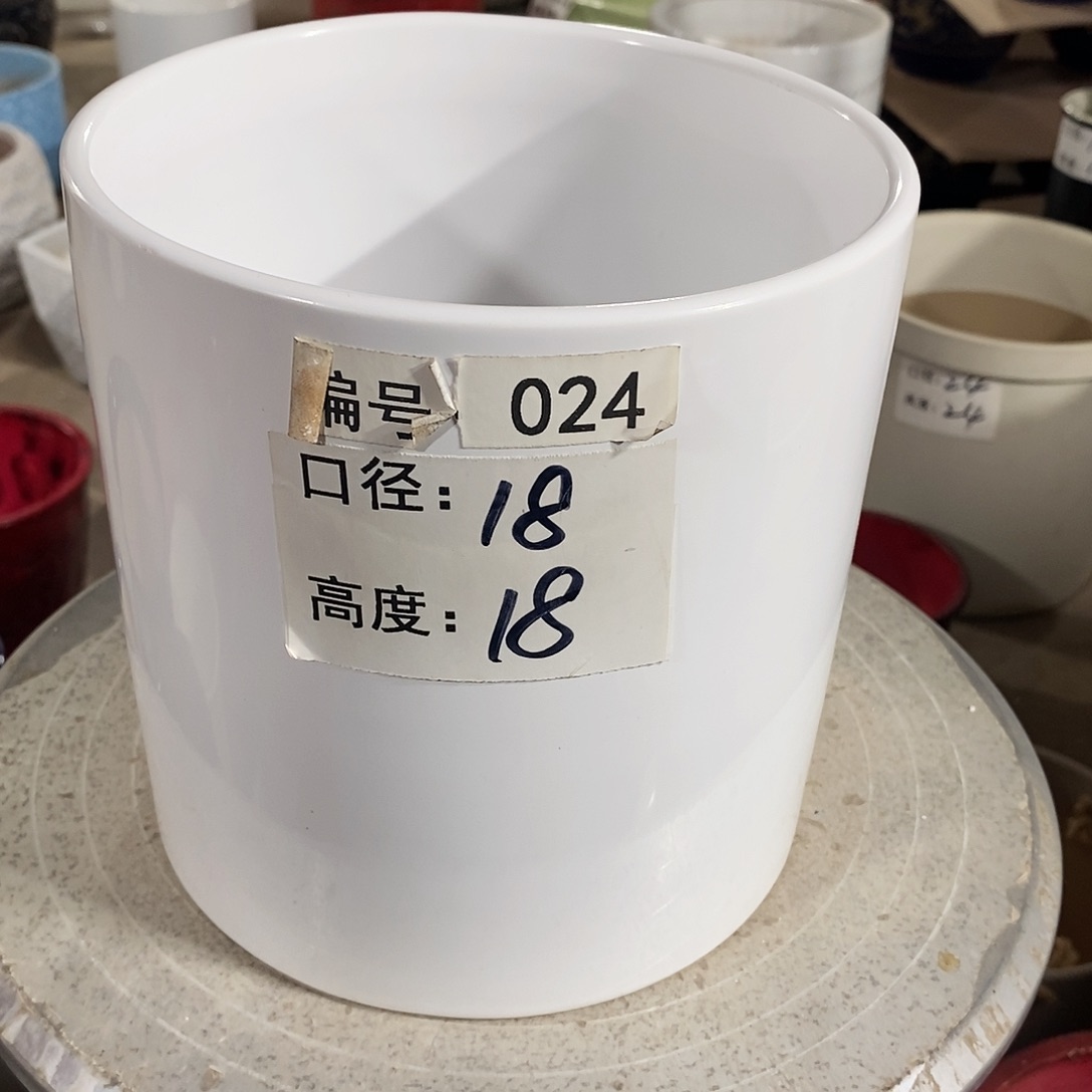 【闪购商品】陶瓷微瑕花盆-024-1个