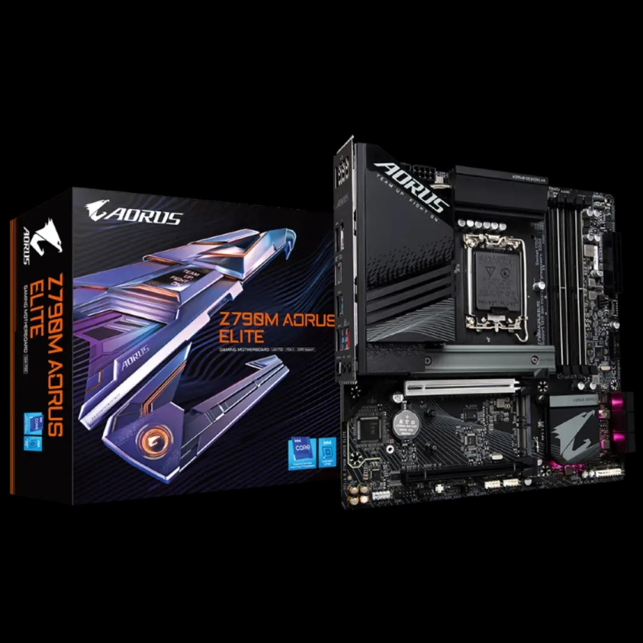 技嘉  电脑主板Z790M AORUS ELITE【小雕M板】 DDR5 单主板全新正品
