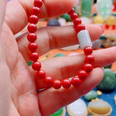 玛瑙/玉髓手链合金