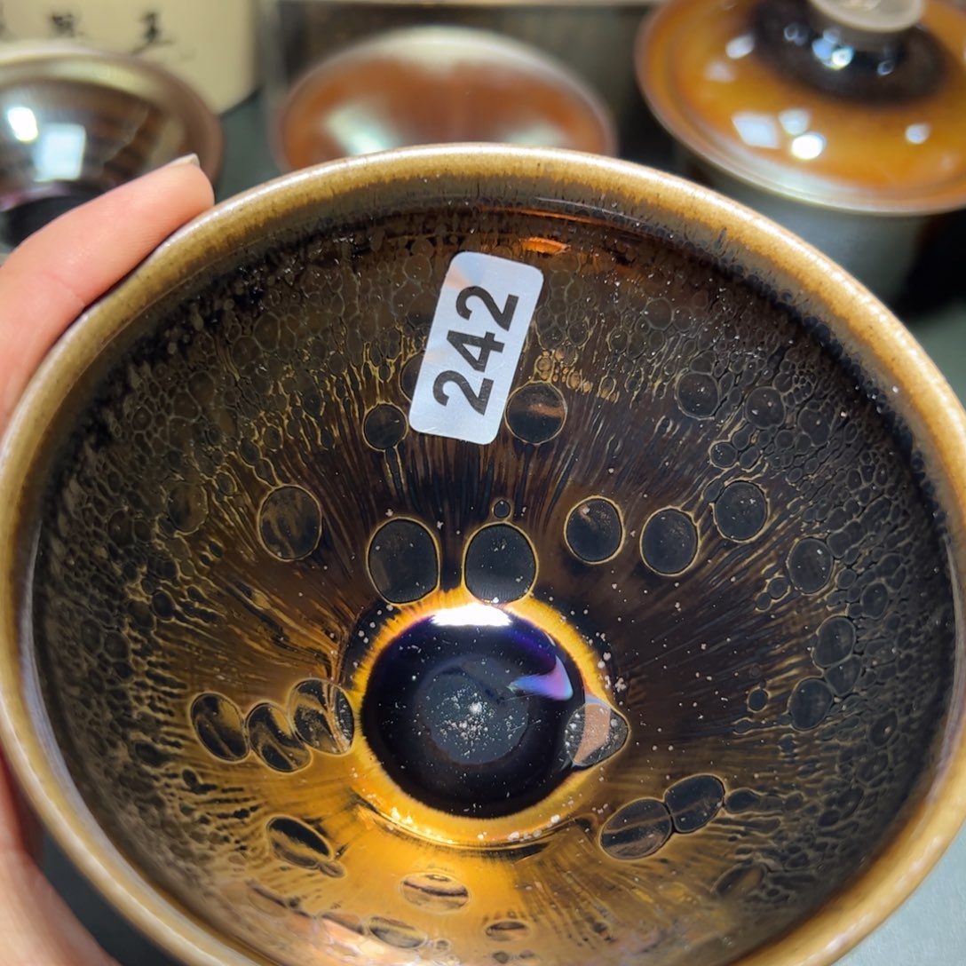 茶盏全手工原矿原釉建盏