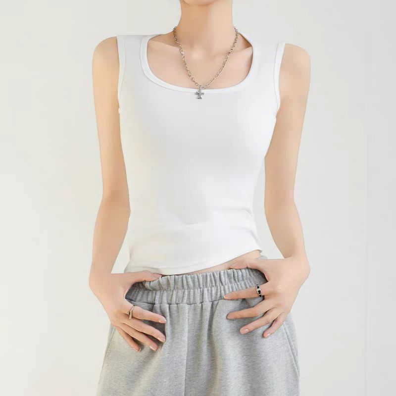 新款2025吊带日常居家显瘦通勤修身夏季