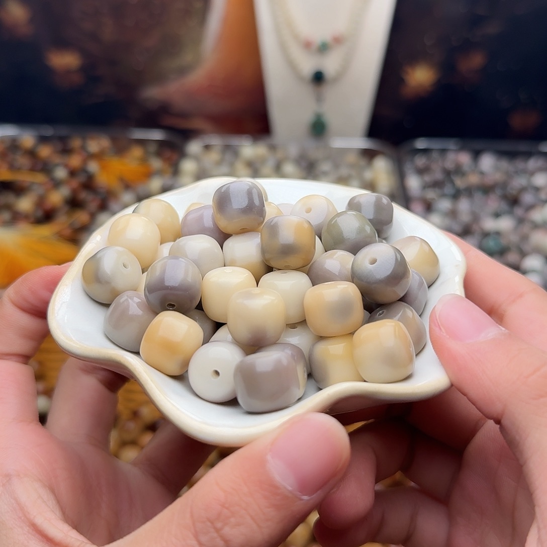 菩提根/象牙果吊坠20颗柏林14干磨汉堡