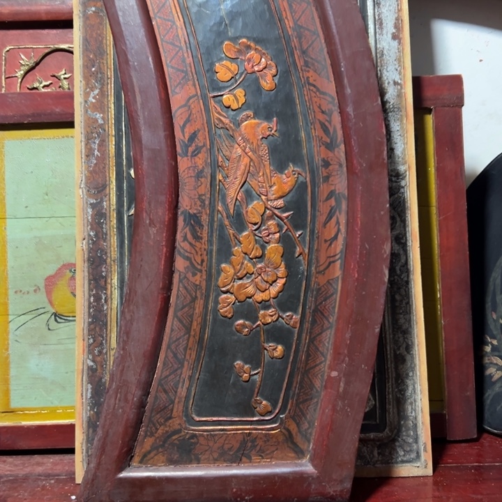 福***成木木雕工艺品摆件