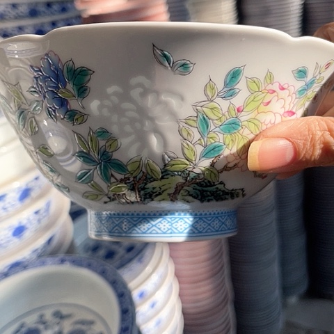 陶摆件景德镇高温陶瓷16.5