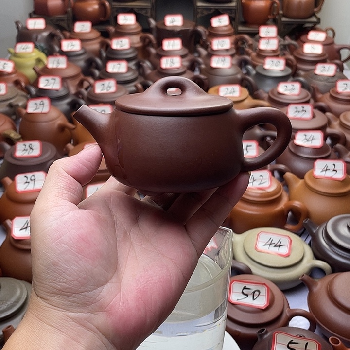 茶壶紫砂微瑕半手工