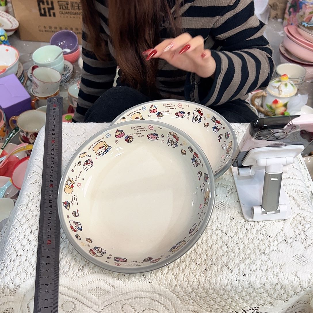 潮州陶瓷工厂微瑕8寸