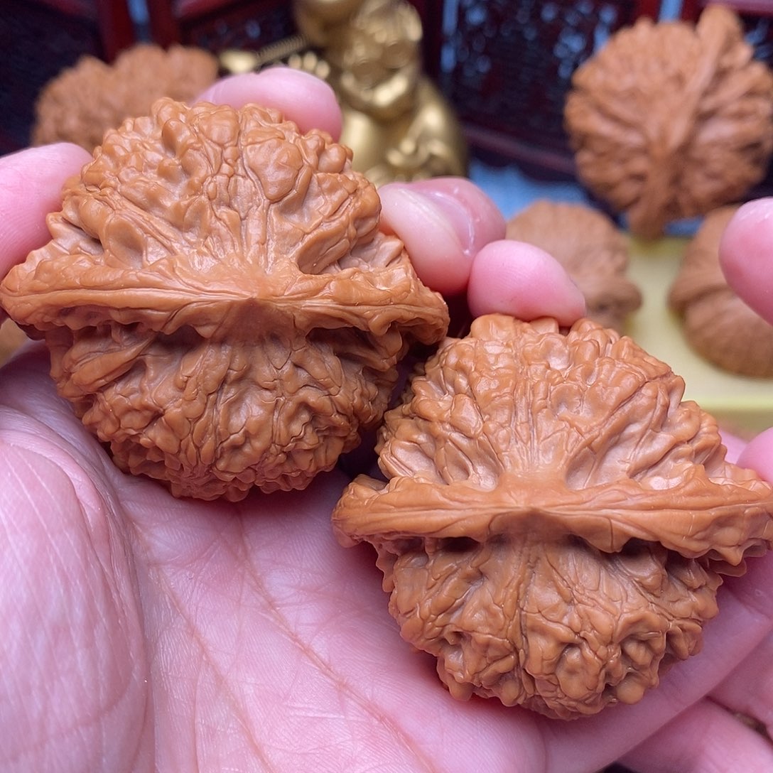 把件文玩核桃全品绝配大肚官帽51尺