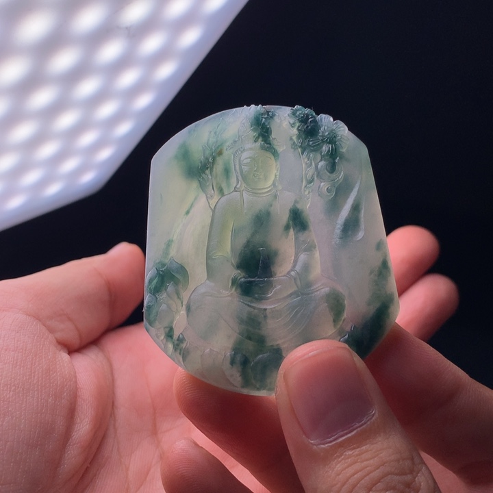 未镶嵌定制翡翠清***处牌子