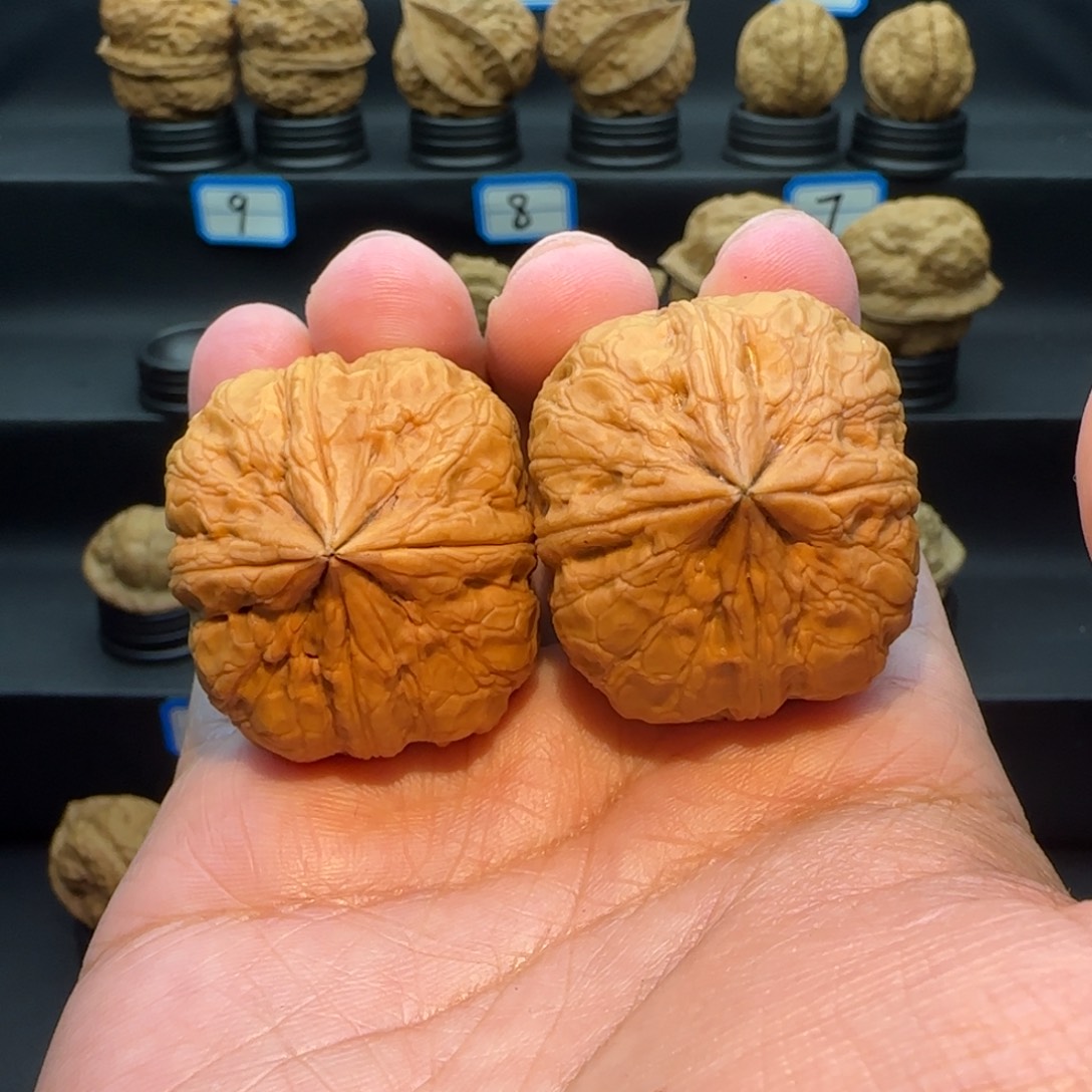 白***ㅤ桃核把件粗劲四棱