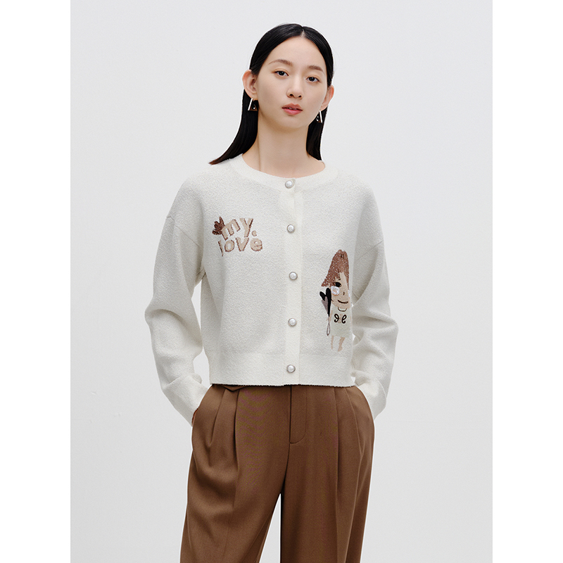 【陈大可专属】纳俪商场同款毛针织衫N23082A01105