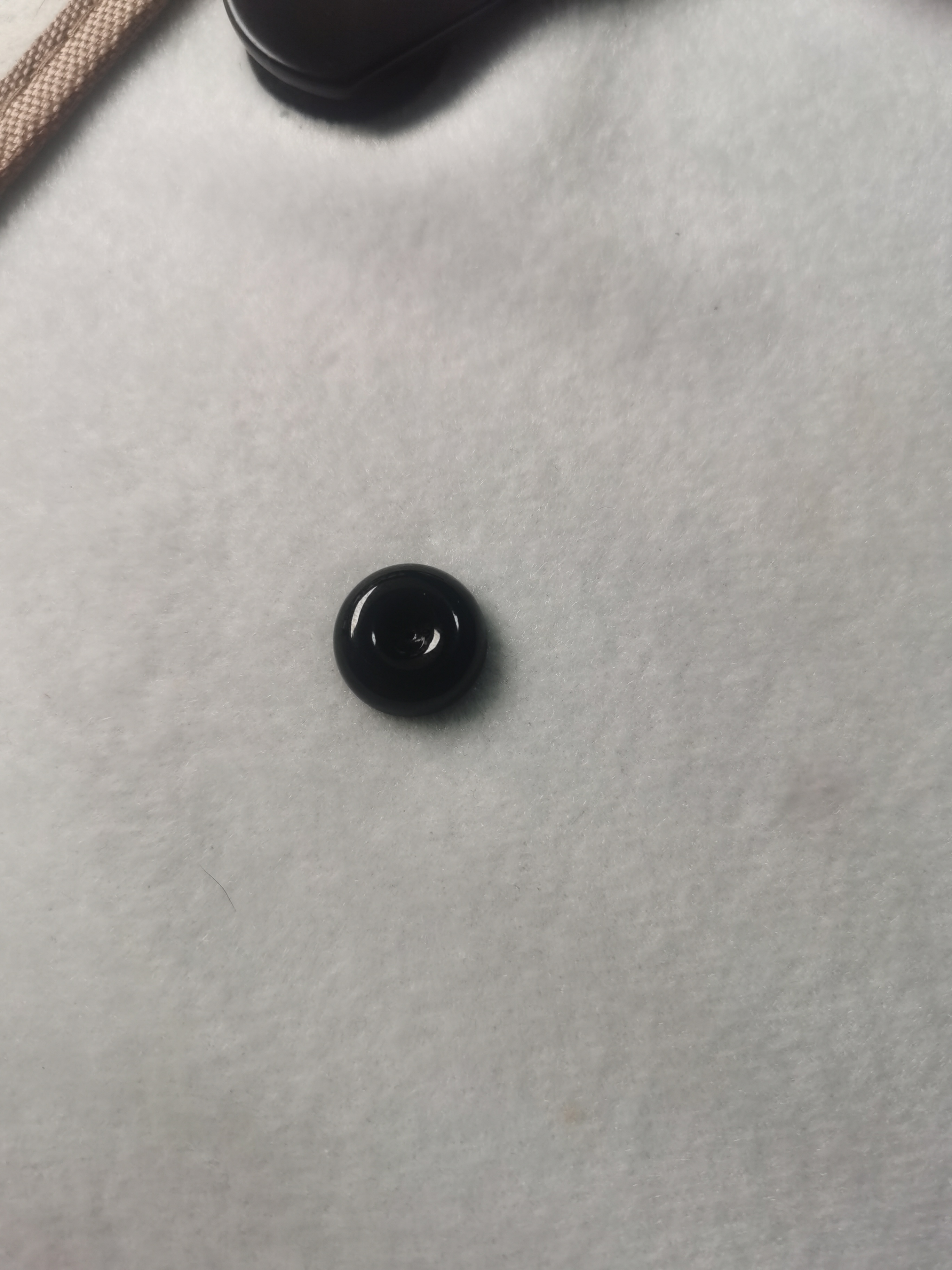 天然缅甸墨翠裸石