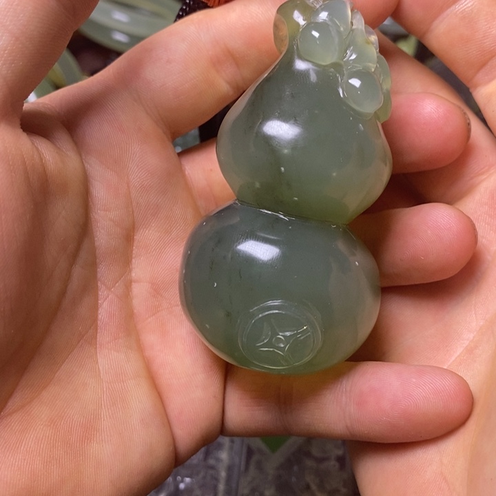 岫玉岫玉手把未镶嵌