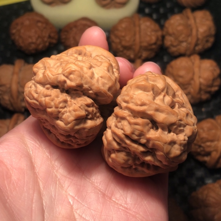 文玩核桃把件喜***?蛤蟆