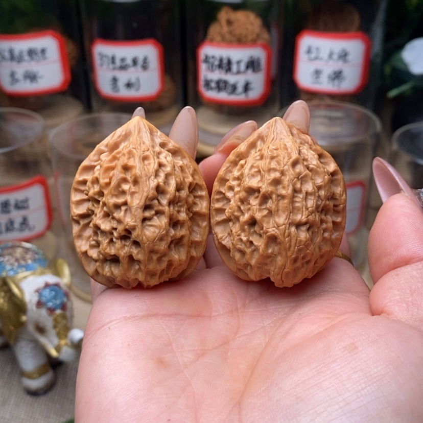【闪购商品】文玩核桃把件36沈鸡……
