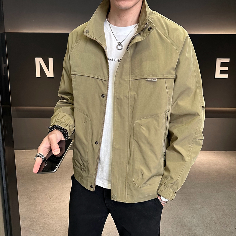 TUCANO/啄木鳥男士立领夹克潮流工装外套春秋季休闲上衣薄款