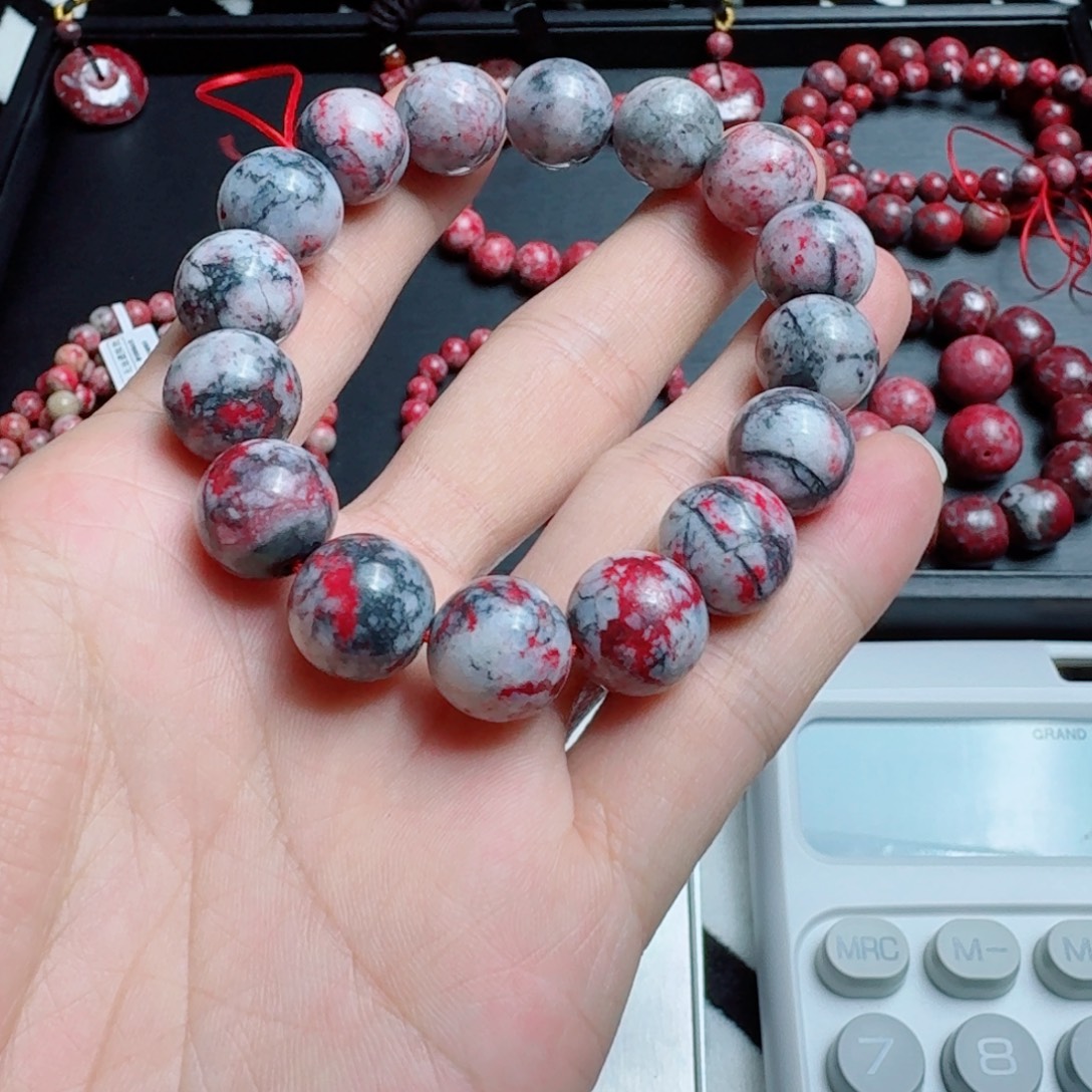 天然辰砂天然原石卡13➕//60克