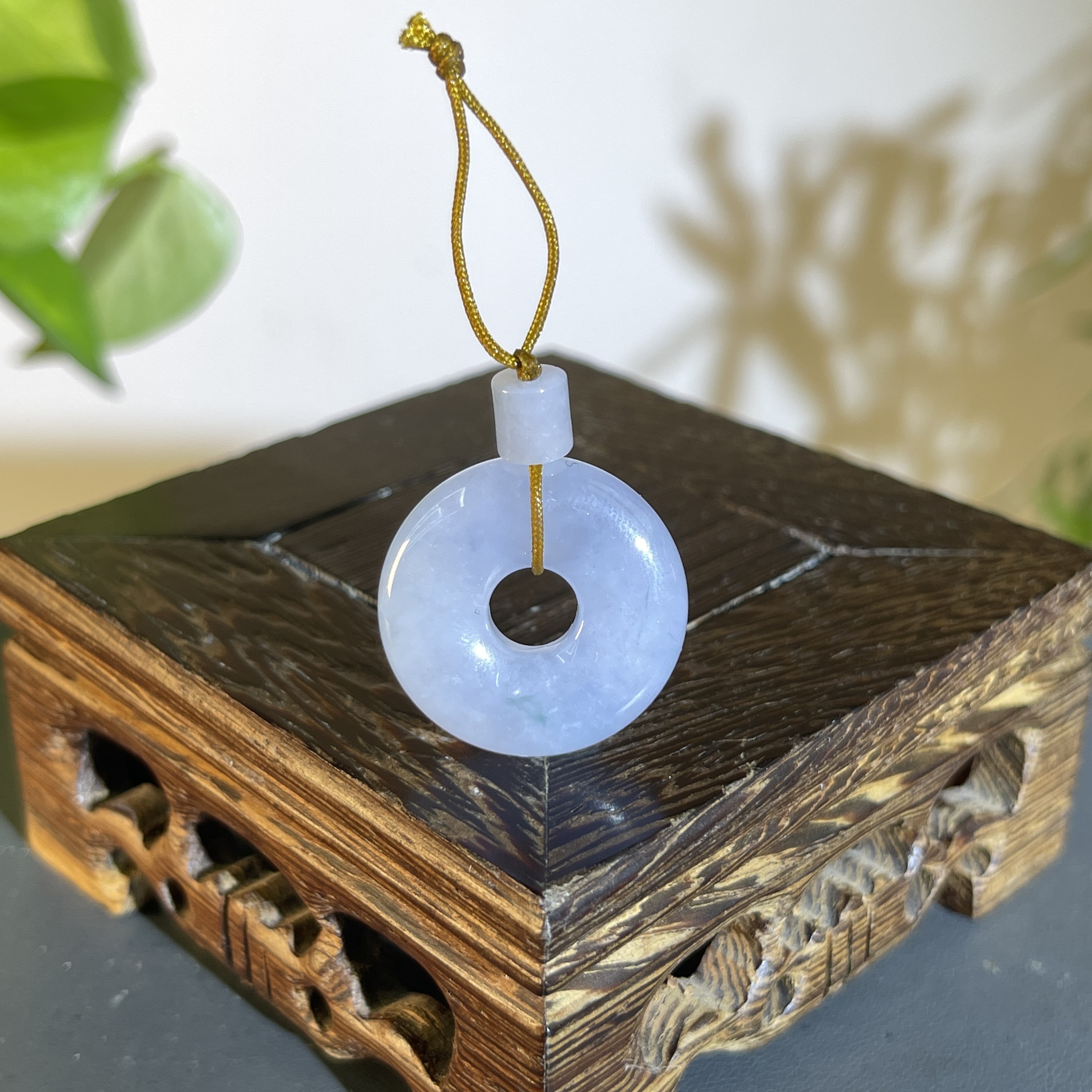 JGB25-115  天然缅甸A货翡翠  甜甜圈