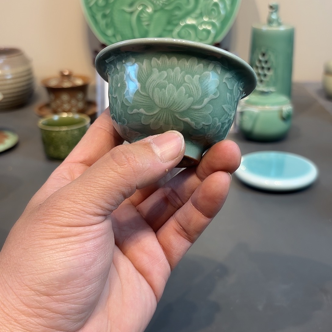 瓷片龙泉青瓷福利青瓷