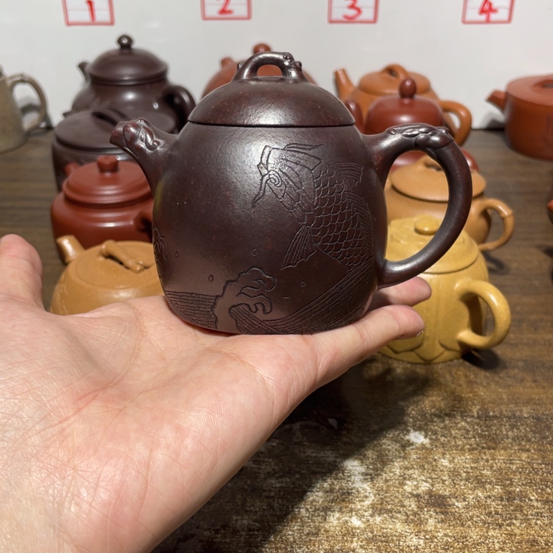 紫砂茶壶宜兴紫砂壶9