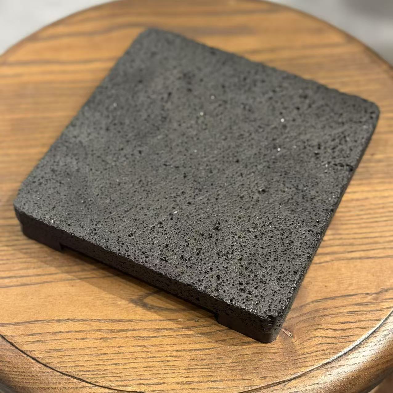 【福器】火山石底座15cm左右（春喜铜0413）