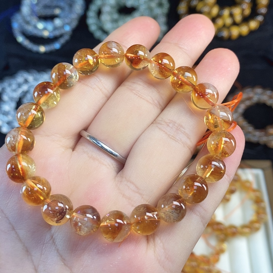 水晶手链银S925镶嵌