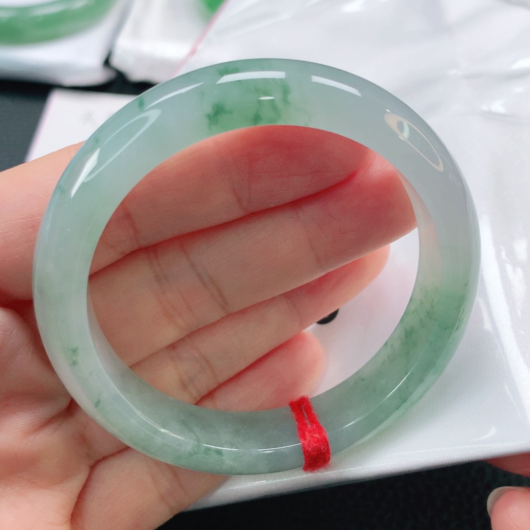 未镶嵌手镯翡翠52.8正