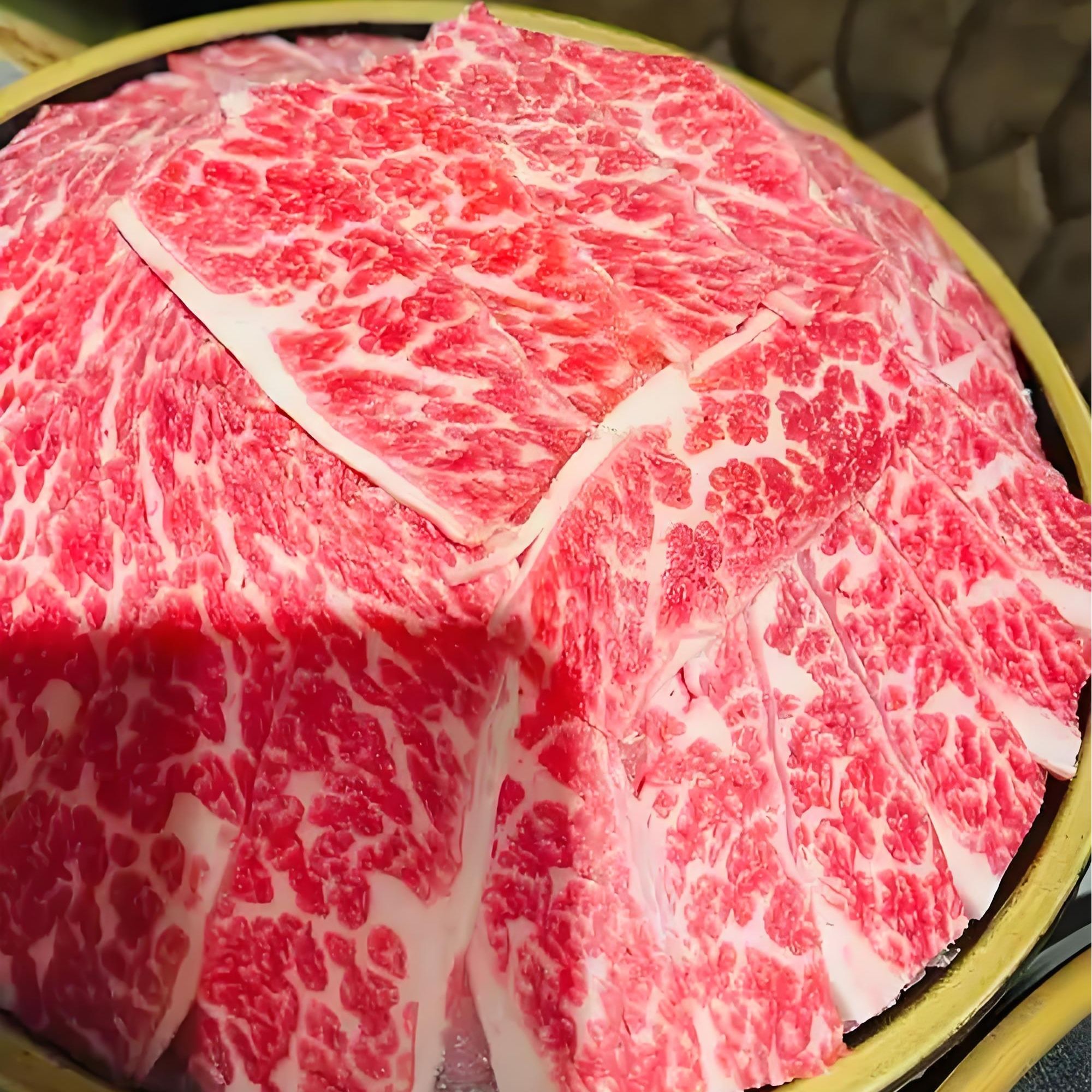 【四盒雪花】原切A1雪花牛肉片到手四盒