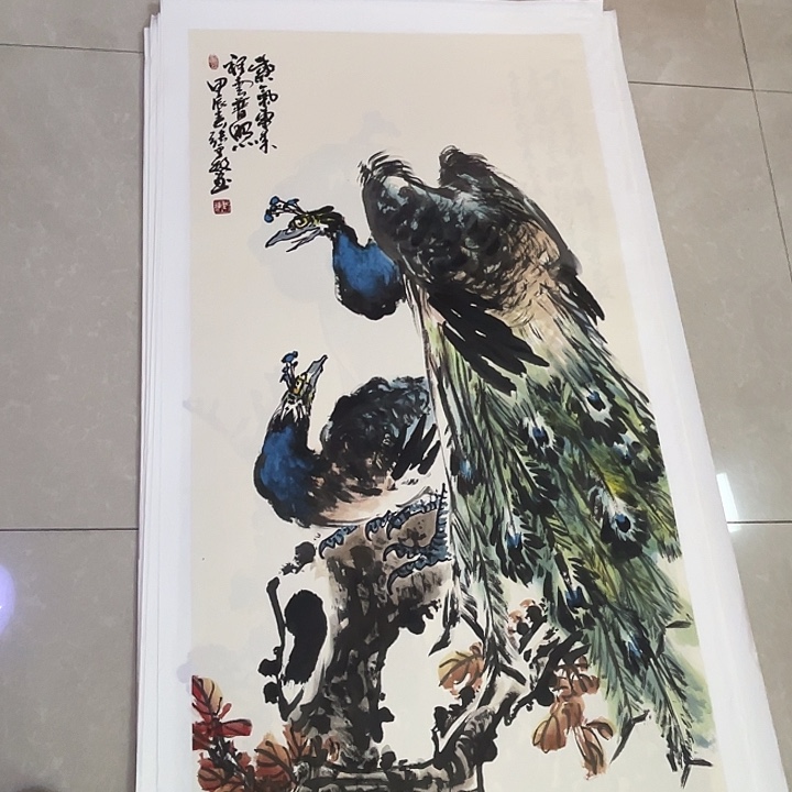 国画张圣敏先生纯手绘作品