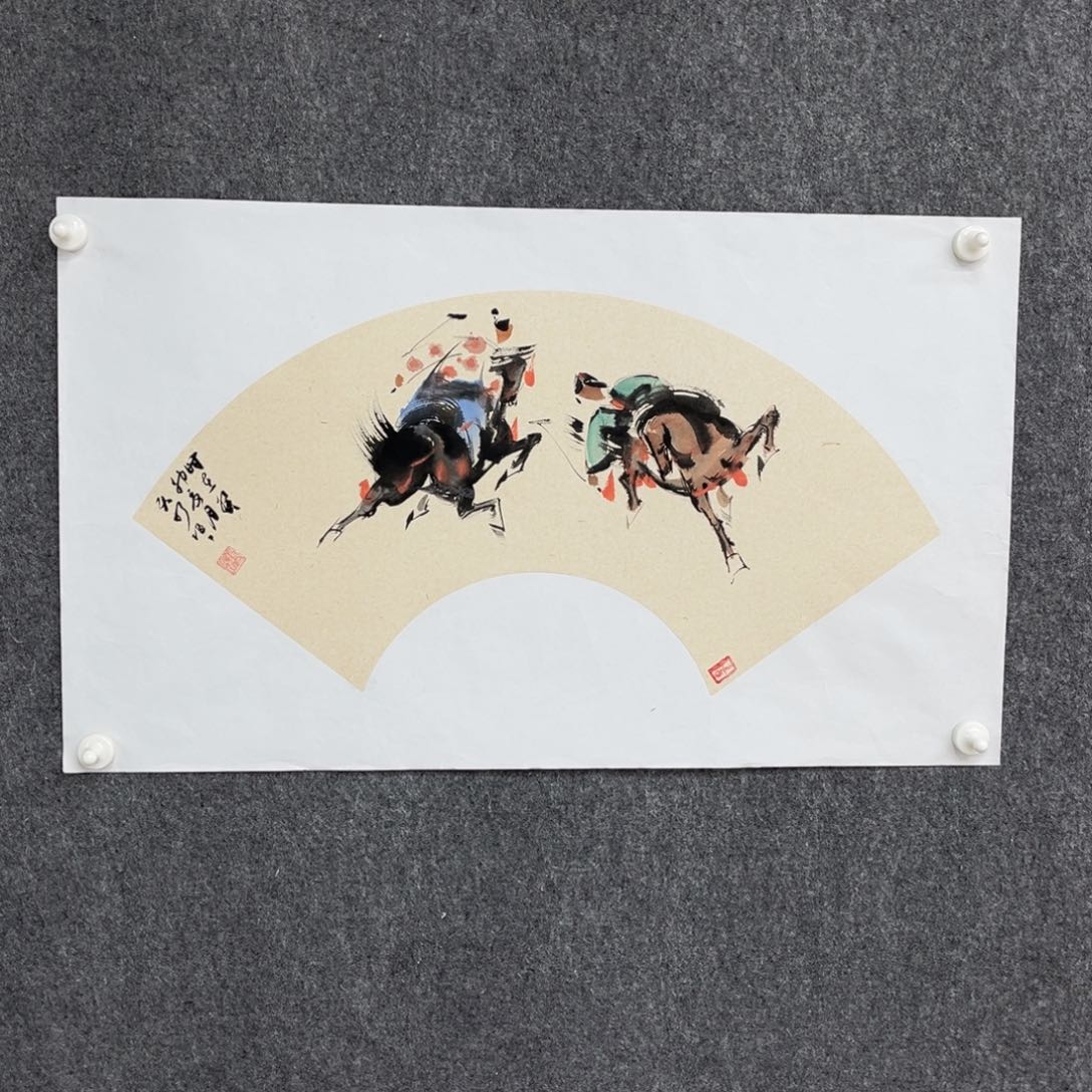 国画宣纸张一老师作品