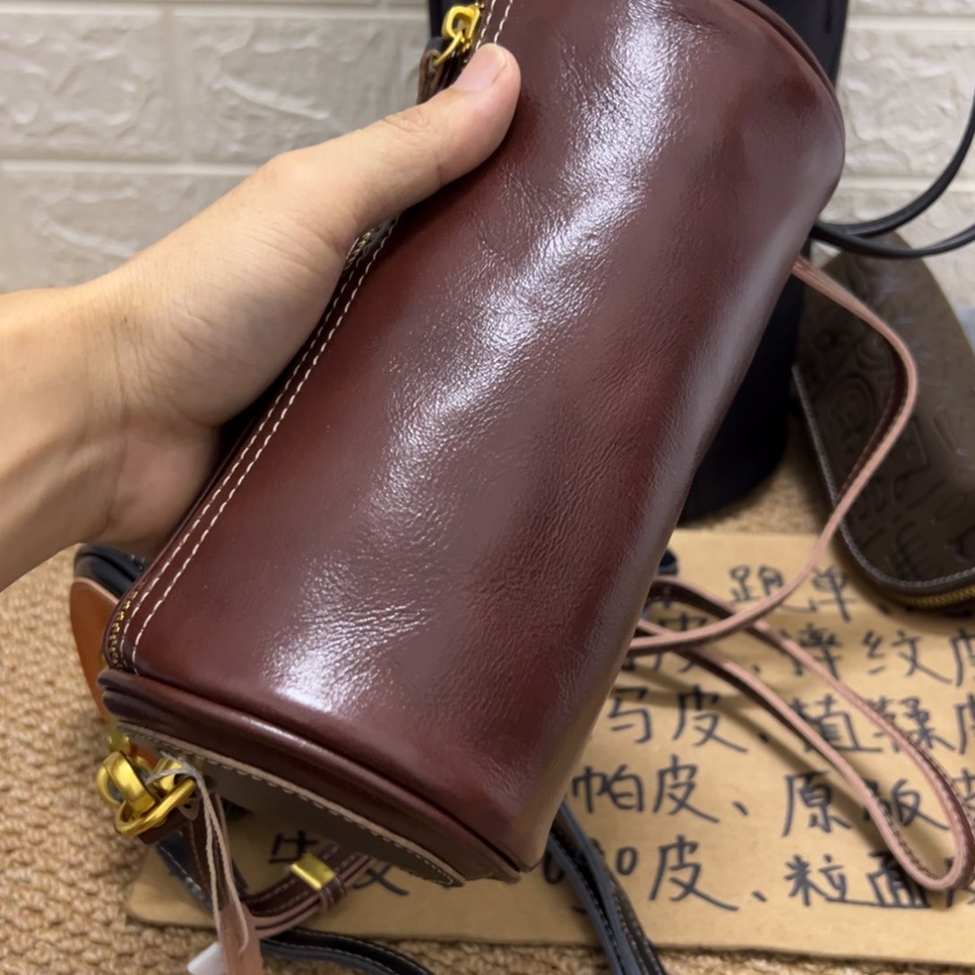 【闪购商品】头层牛皮棕色