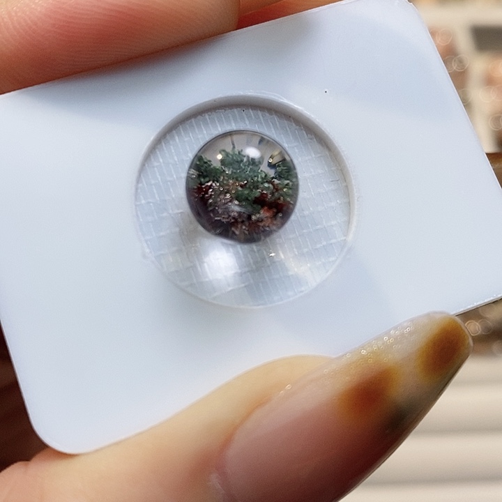 水晶手串未镶嵌四季幽灵干净体卡10.5