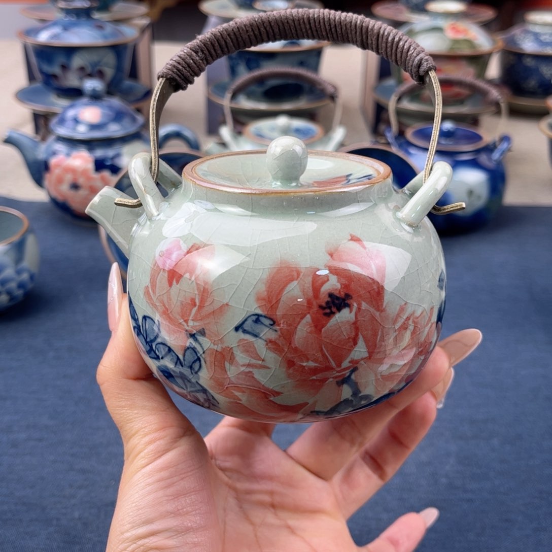 杯景德镇手绘手工茶具