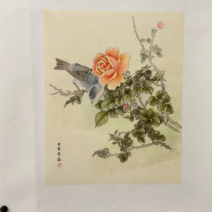国画花鸟等多种形式为广大读者带来